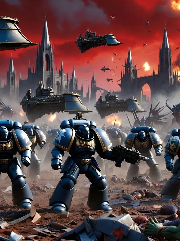 HKisGOD의 WARHAMMER 40k: Feast of the Void