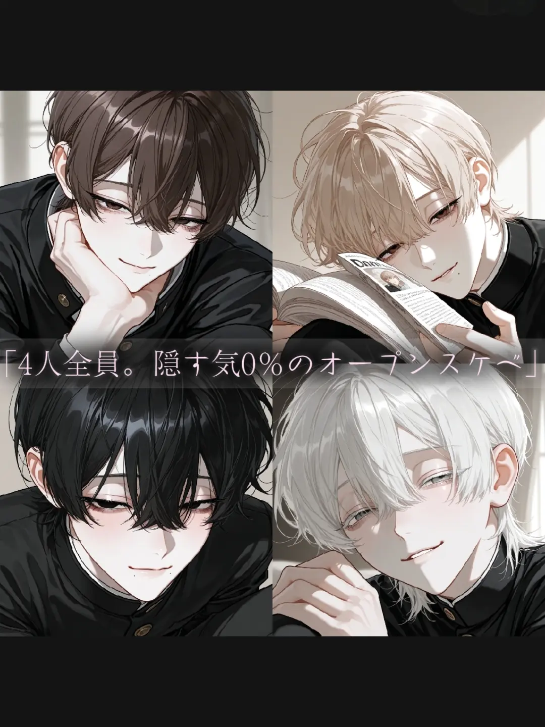 Banibani81의 「4人全員。隠す気0％のオープンスケベ」