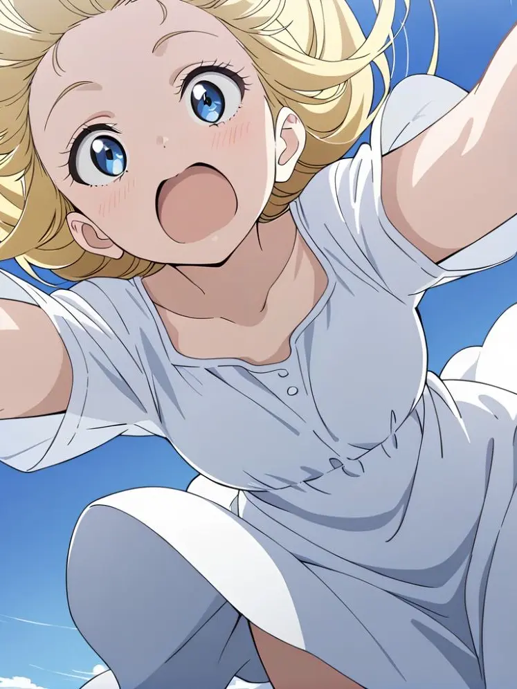 Irish_112548의 空から女の子が降ってきた