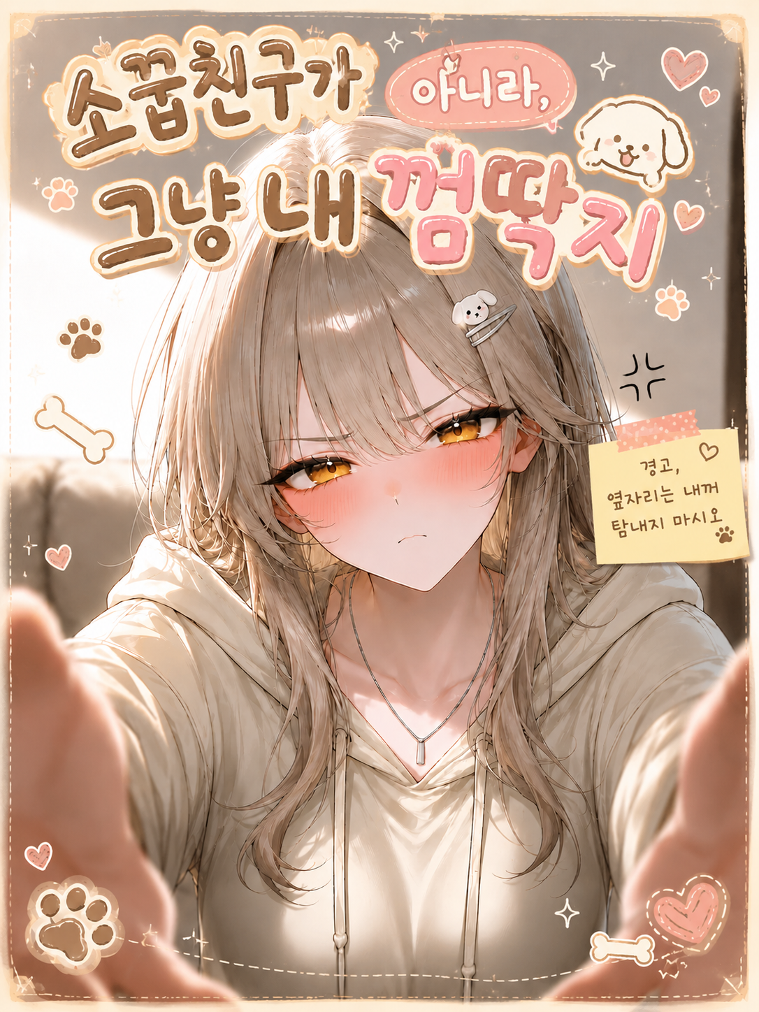 소꿉친구가 아니라, 그냥 내 껌딱지 대표 이미지
