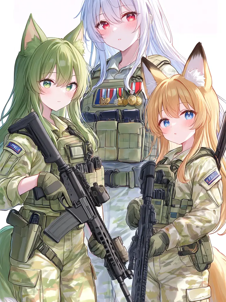 LivelyMouse2915의 The Three Girls Feared in the Endless War