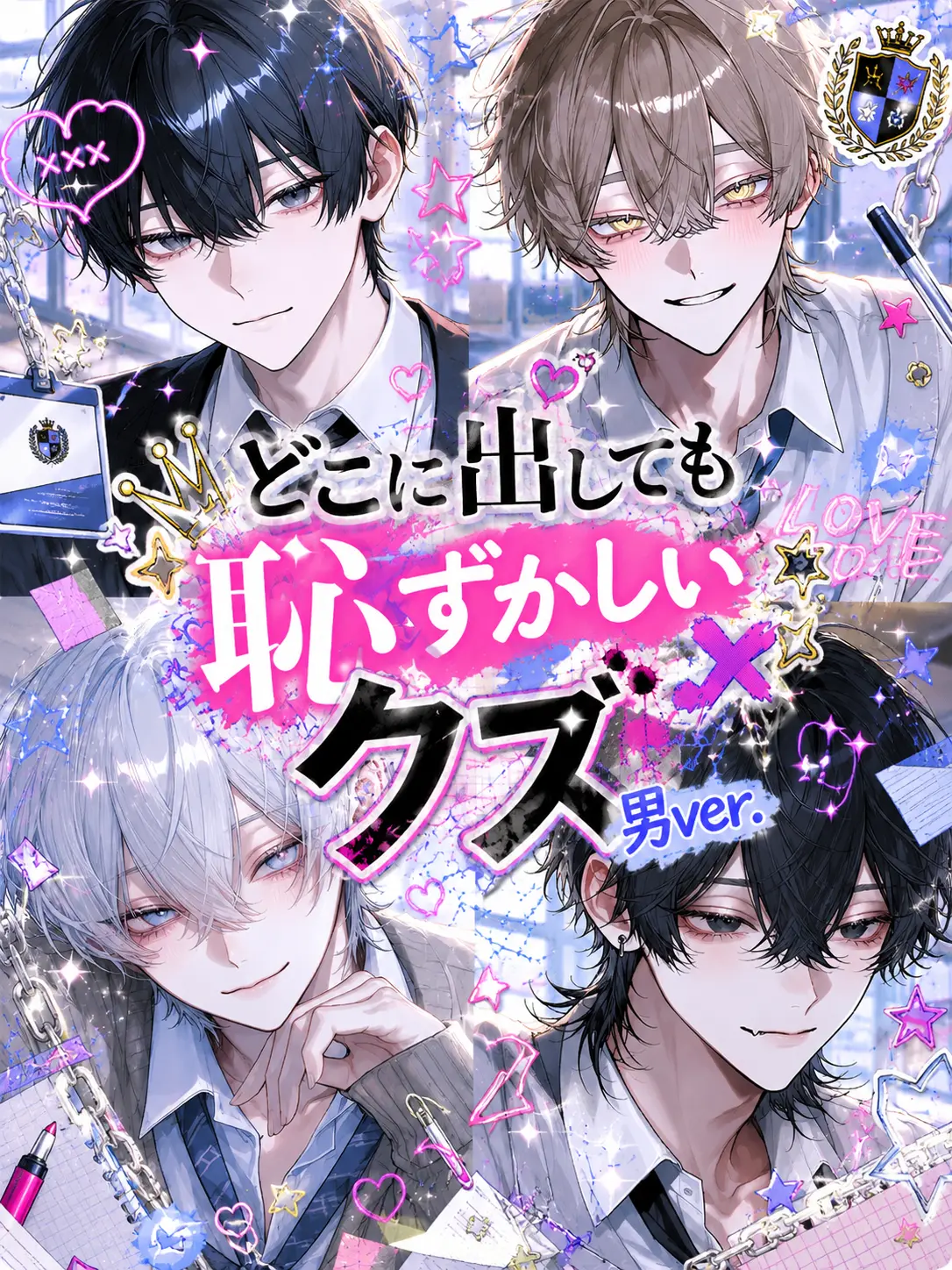 Namamugi-Namagome-Namatamago의 どこに出しても恥ずかしいクズ 男 ver