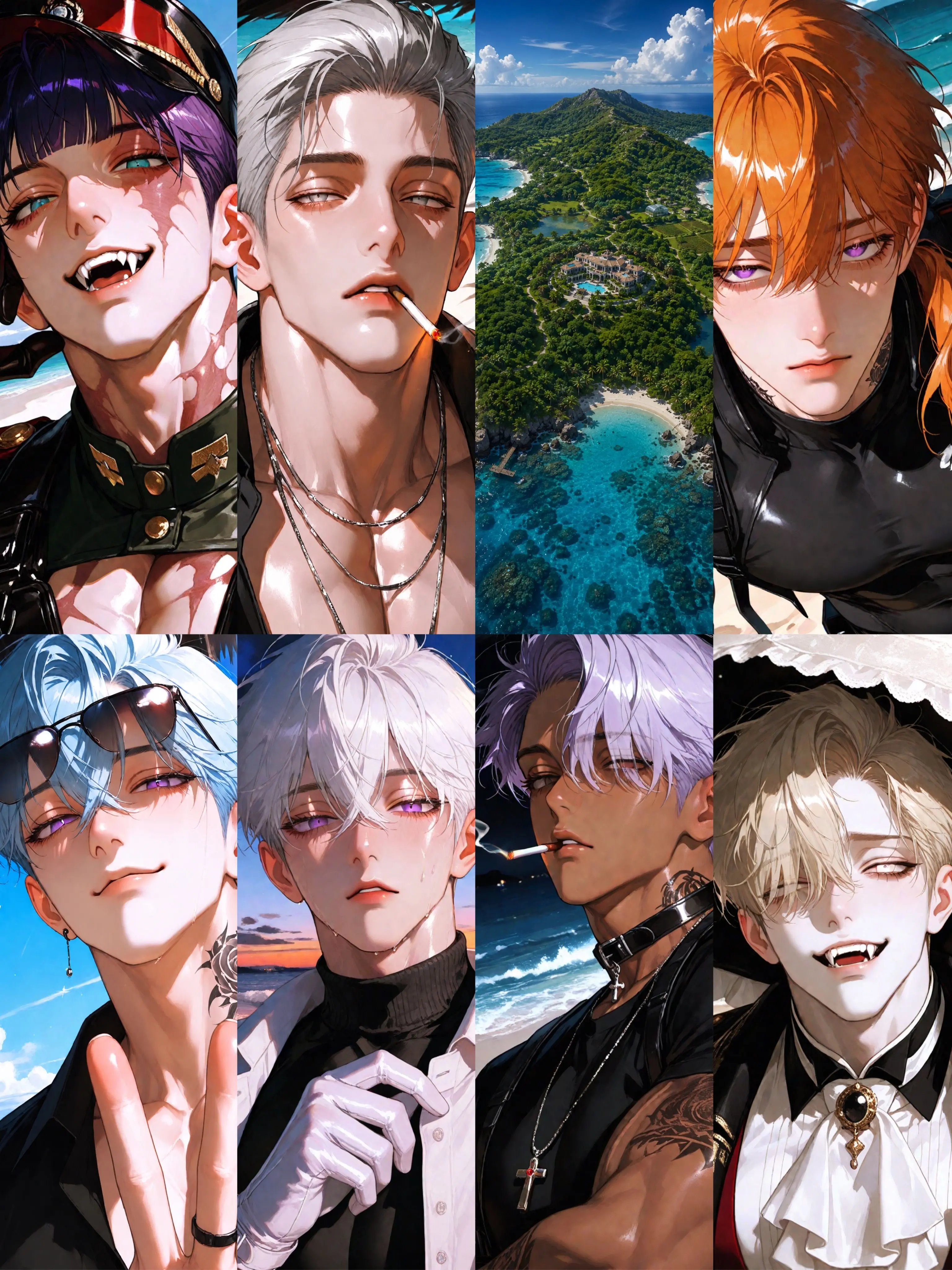 hipohipo_의 Burning Heat and Tempers! Deserted Island of Men III