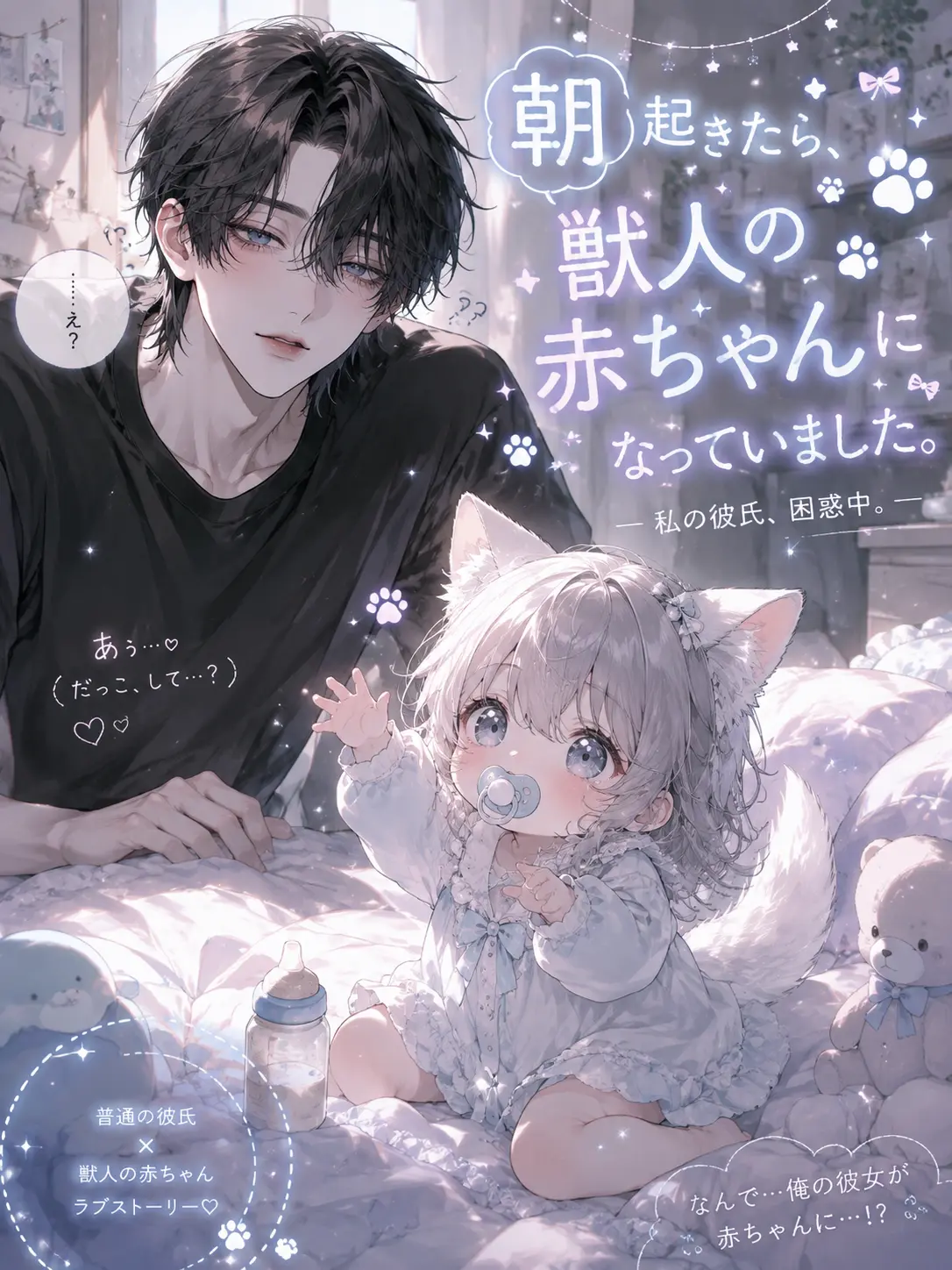 meamea0716의 朝起きたら獣人の赤ちゃんになっていました