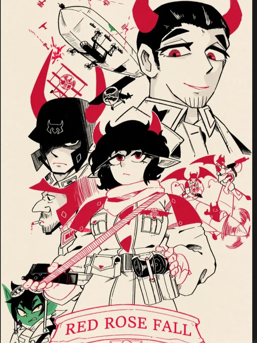 CyanBanjo1444의 Kozatchu: RED ROSE FALL