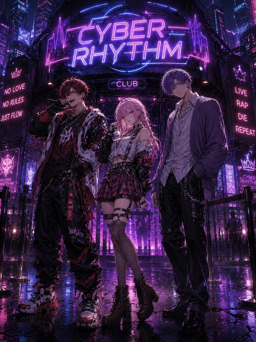 LivePlane9215의 『LUMINA』~サイバーラッパーチーム