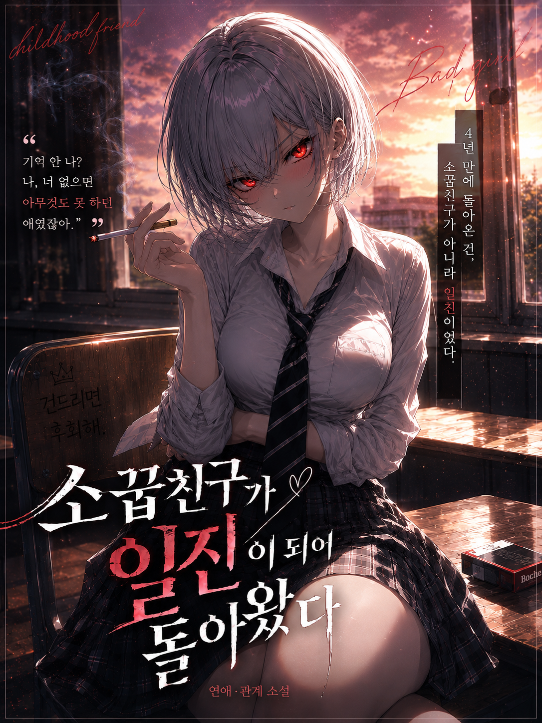 소꿉친구가 일진이 되어 돌아왔다 대표 이미지