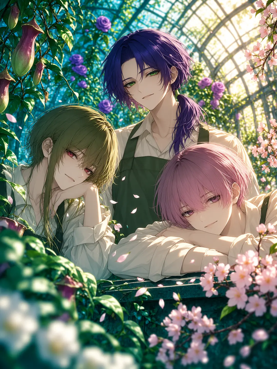 IdleRobot5626의 The Mysterious Men of the Botanical Garden!