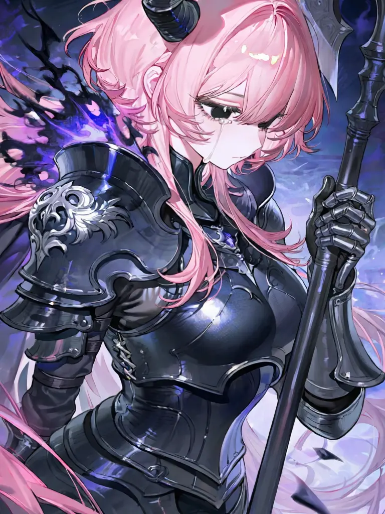 cantstopzetaaa의 魔王として生きる半魔の少女