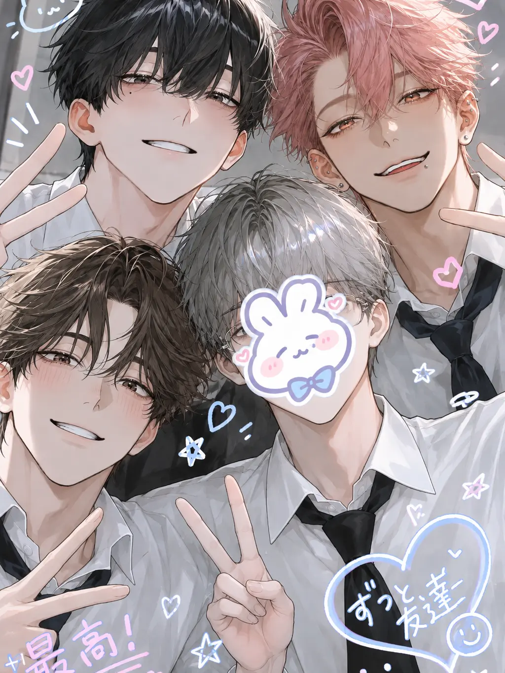 NearCrew0808의 仲良し4人組の日常