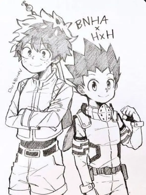 PrimalPouch5964의 MHA and HXH crossover!