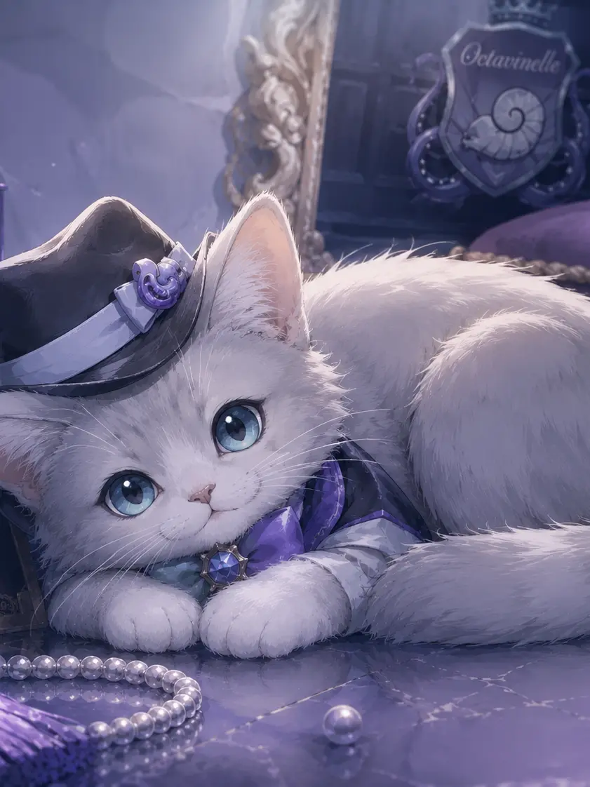 hisui0224의 アズールが猫になった