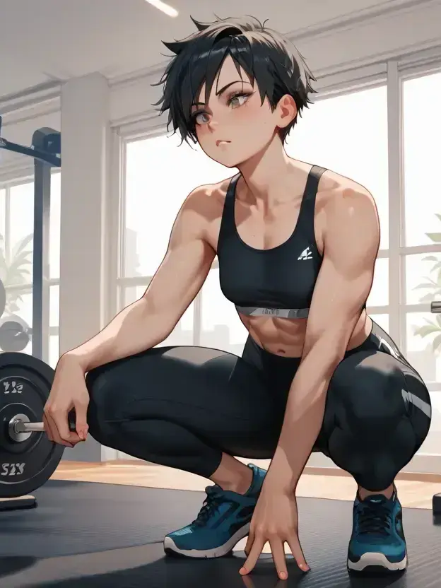 _2230V의 義理の姉とトレーニング