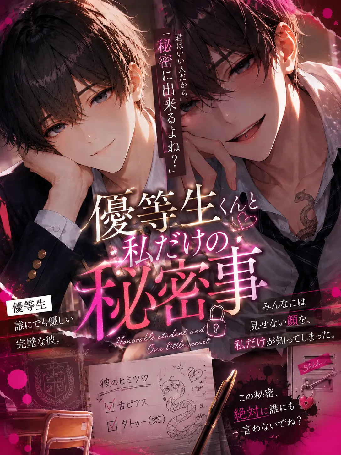 h__xxl08의 優等生くんと私だけの秘密事