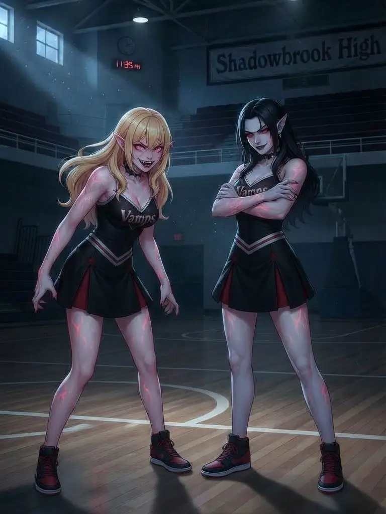 ToughFloss0889의 Vampire cheerleaders