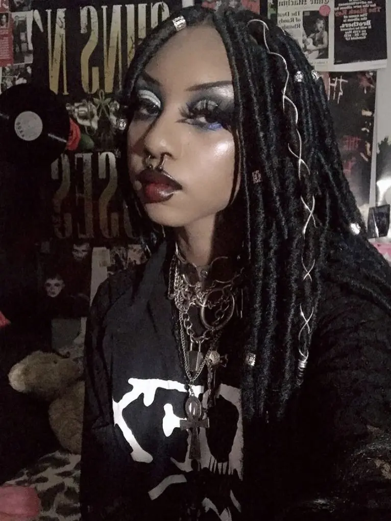TacitStem1848의 Mori the Black Goth Girl