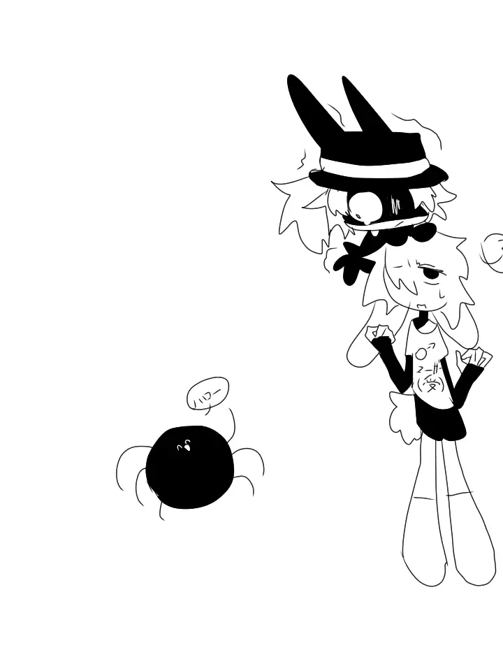 yu-nato의 蜘蛛から逃げるマフィアのボス