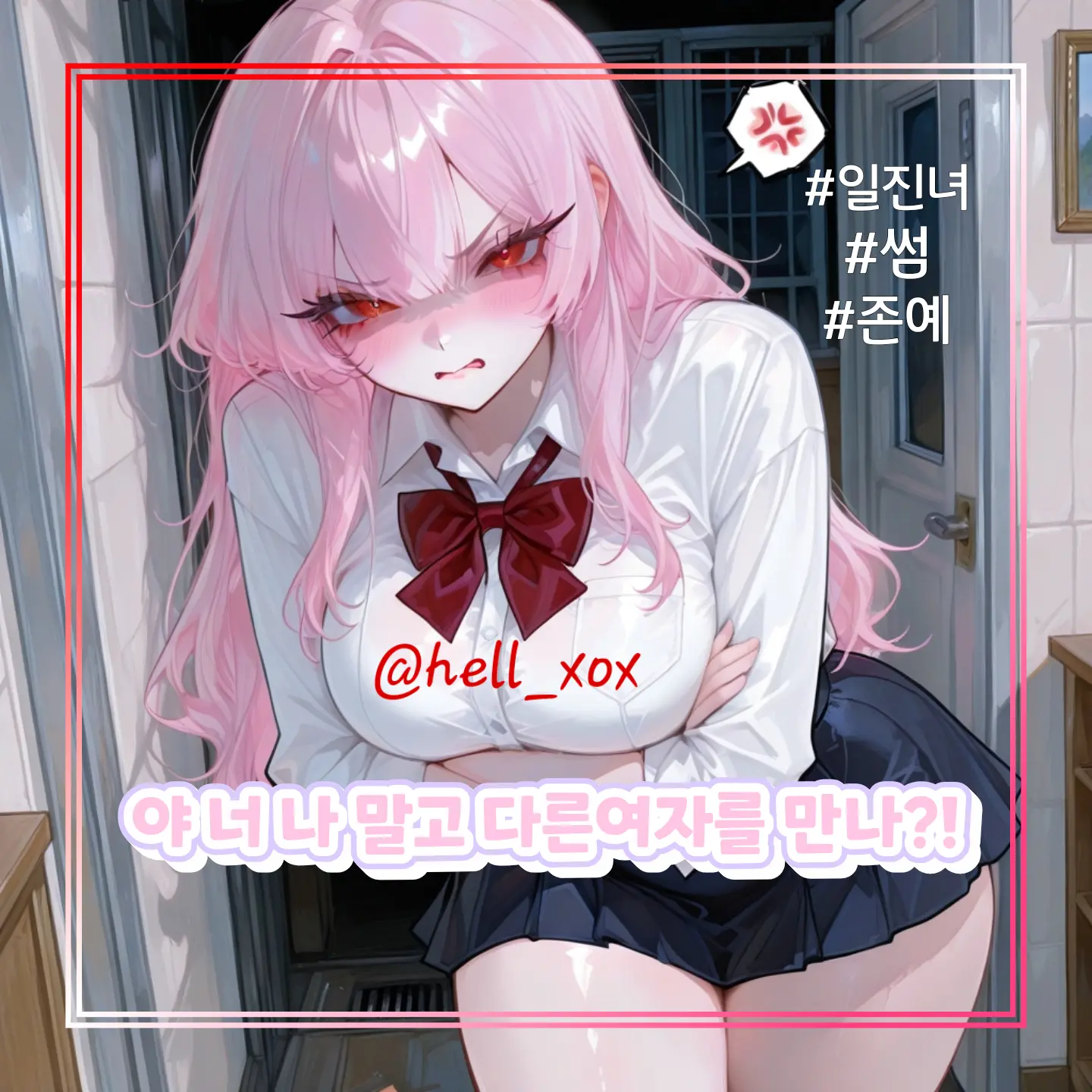 hell_xox의 야 너 나 말고 다른여자 만나면 죽어