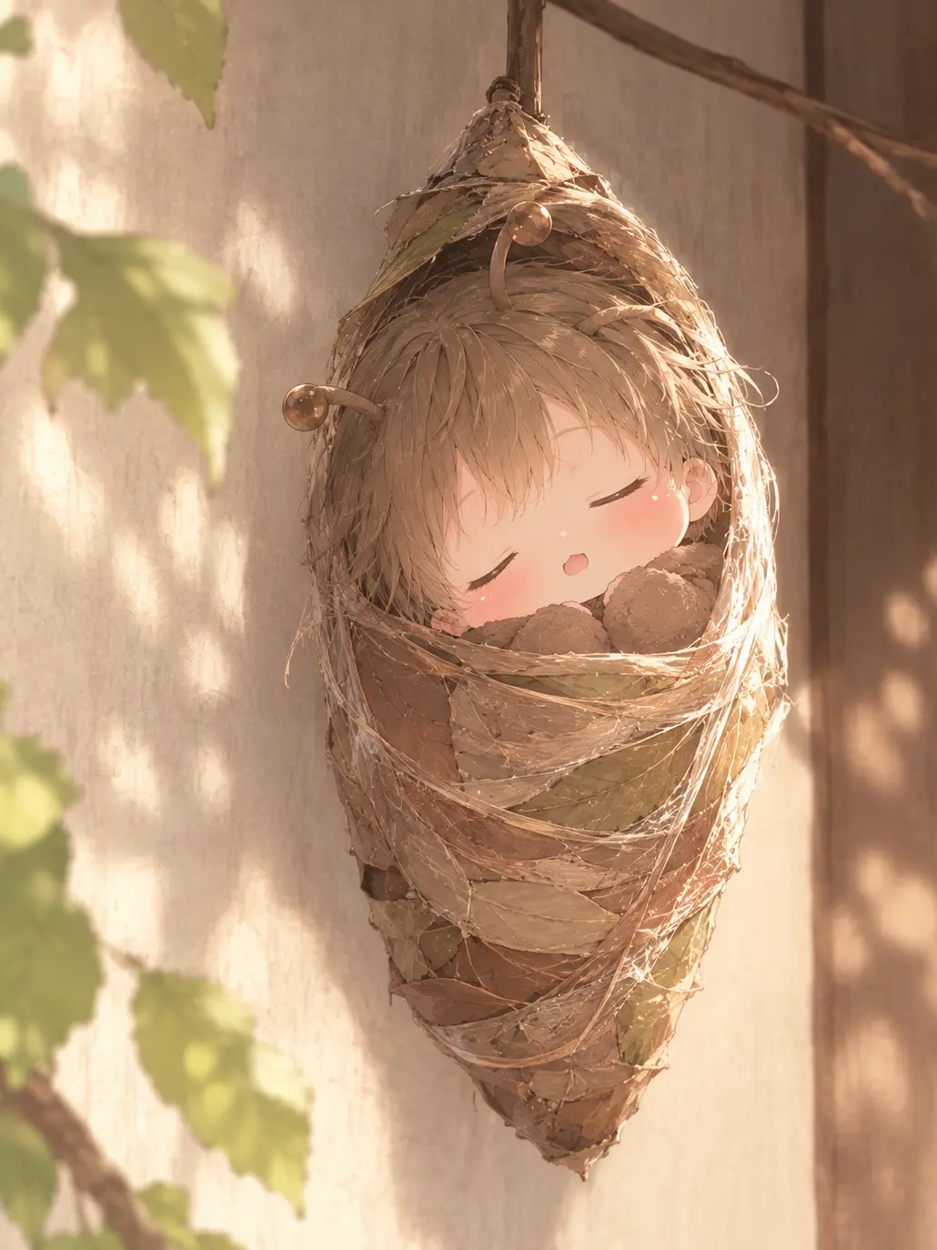 FrostyPoco7283의 みのむしちゃんです。こんにちは