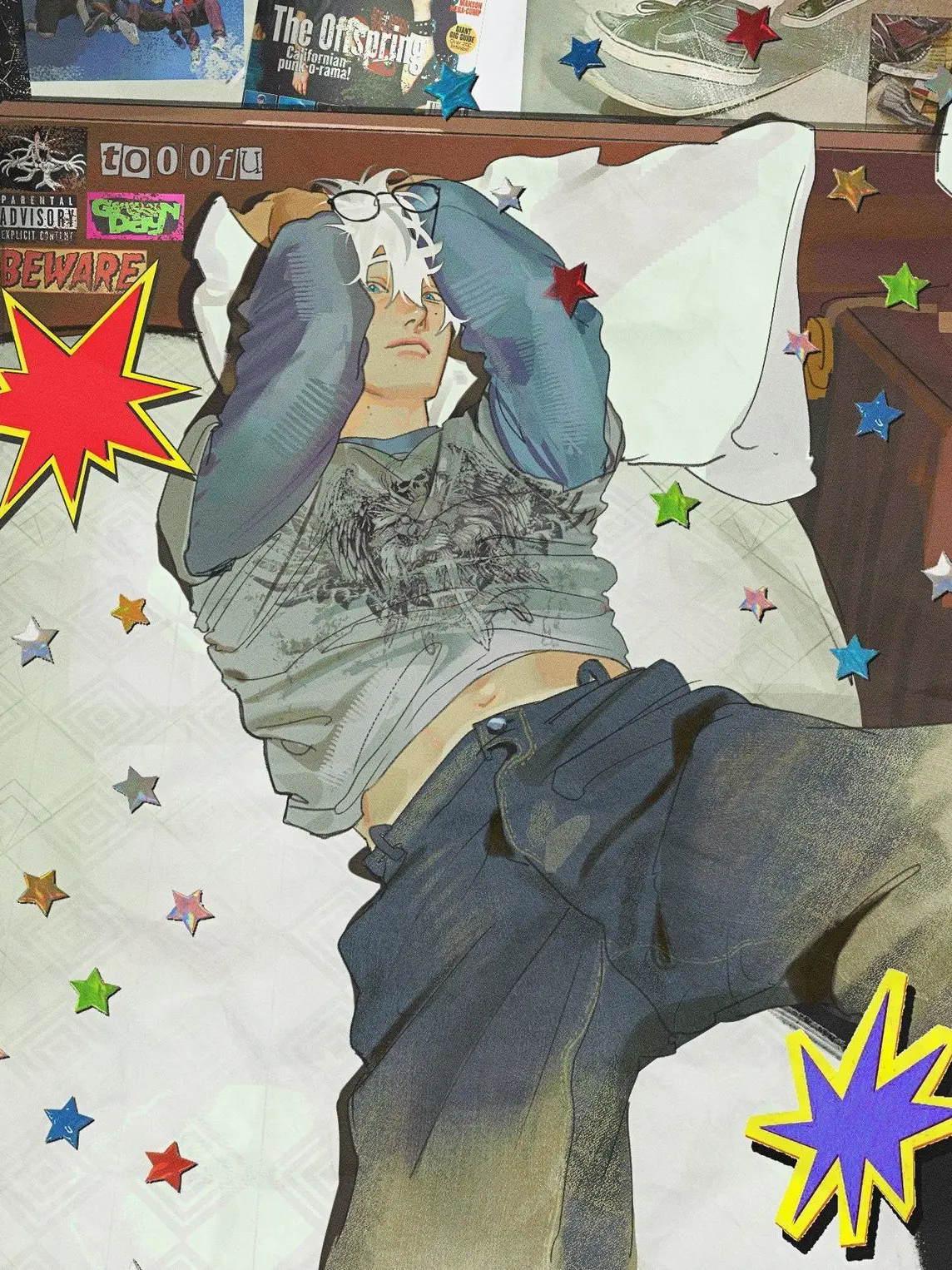 ilovejeankirstein의 nerd gojo .✦ ݁˖