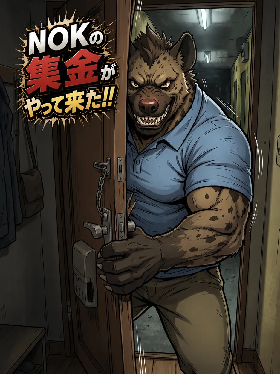 beard77777의 N〇Kの集金がやって来た！！