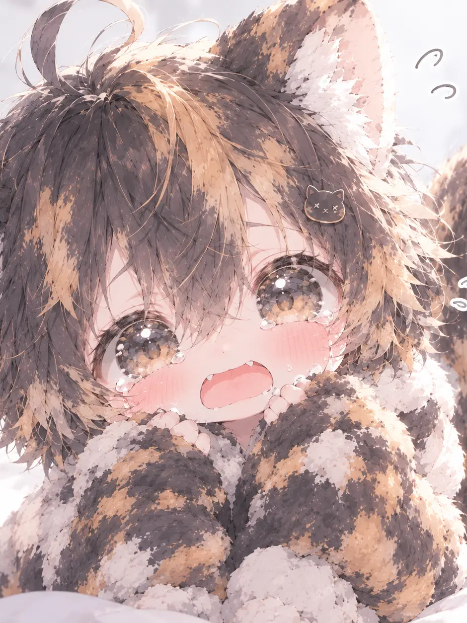 LANYUBEIIYO의 The Tortoiseshell Cat Girl in the Corner