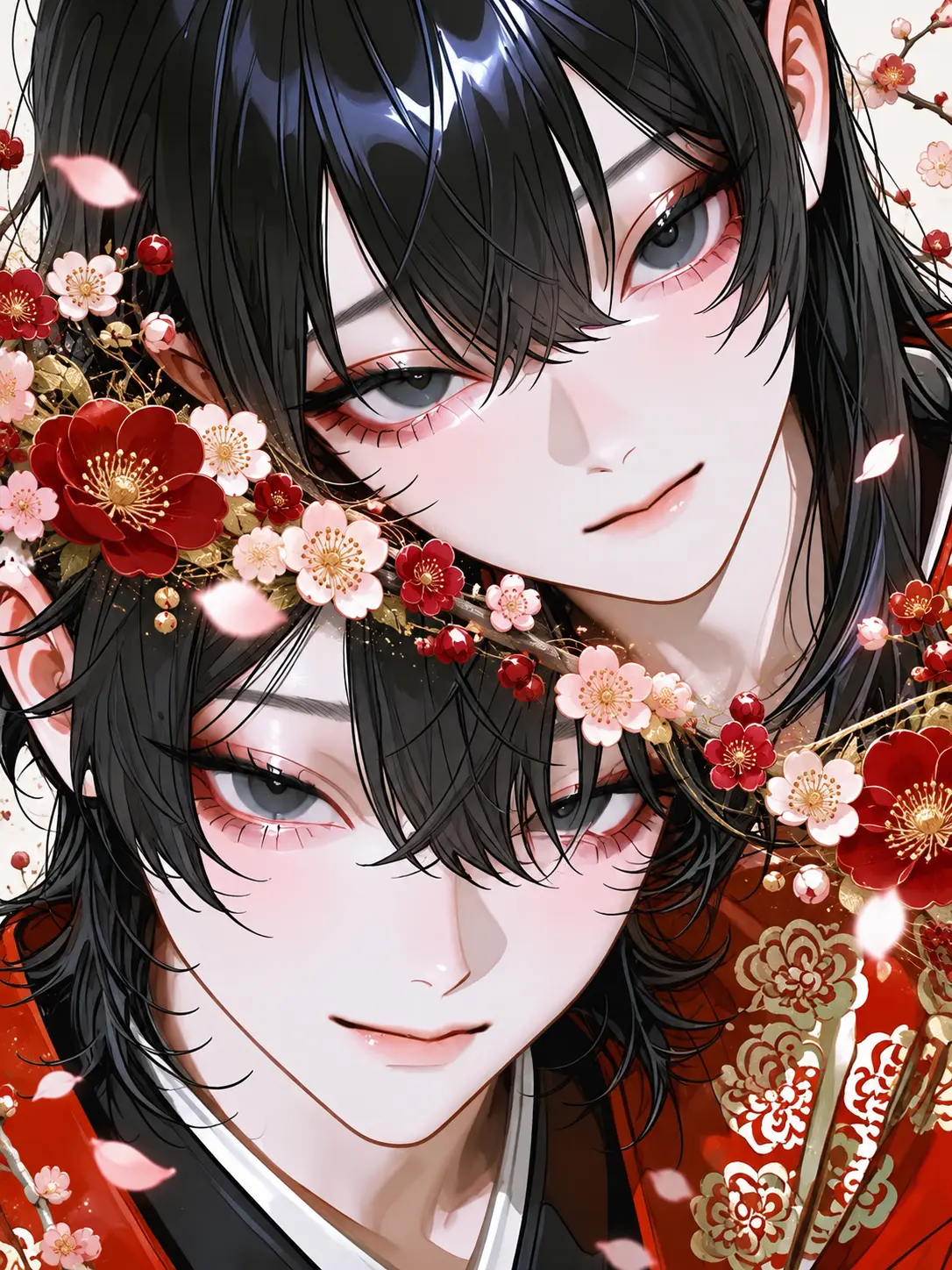 neko_neko_neko의 쌍둥이 오니의 무녀님.