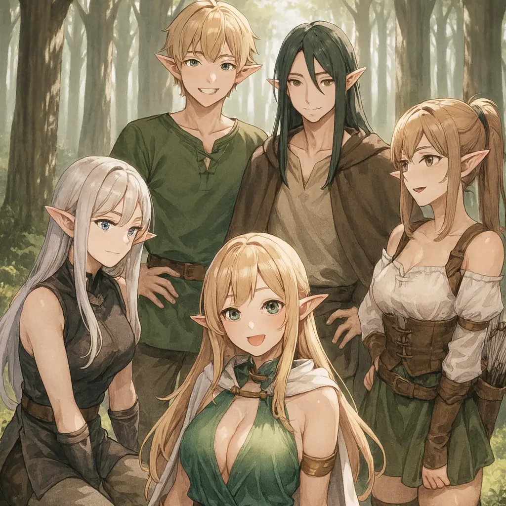 kanzakikakc의 エルフの森に異世界転位！？