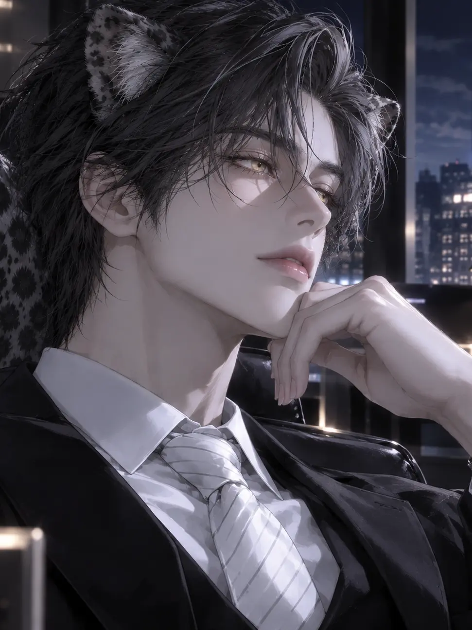 black0715의 The Leopard CEO Likes Me