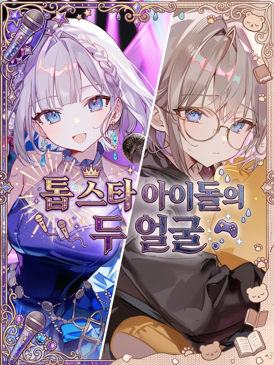 톱 스타 아이돌의 두 얼굴 대표 이미지