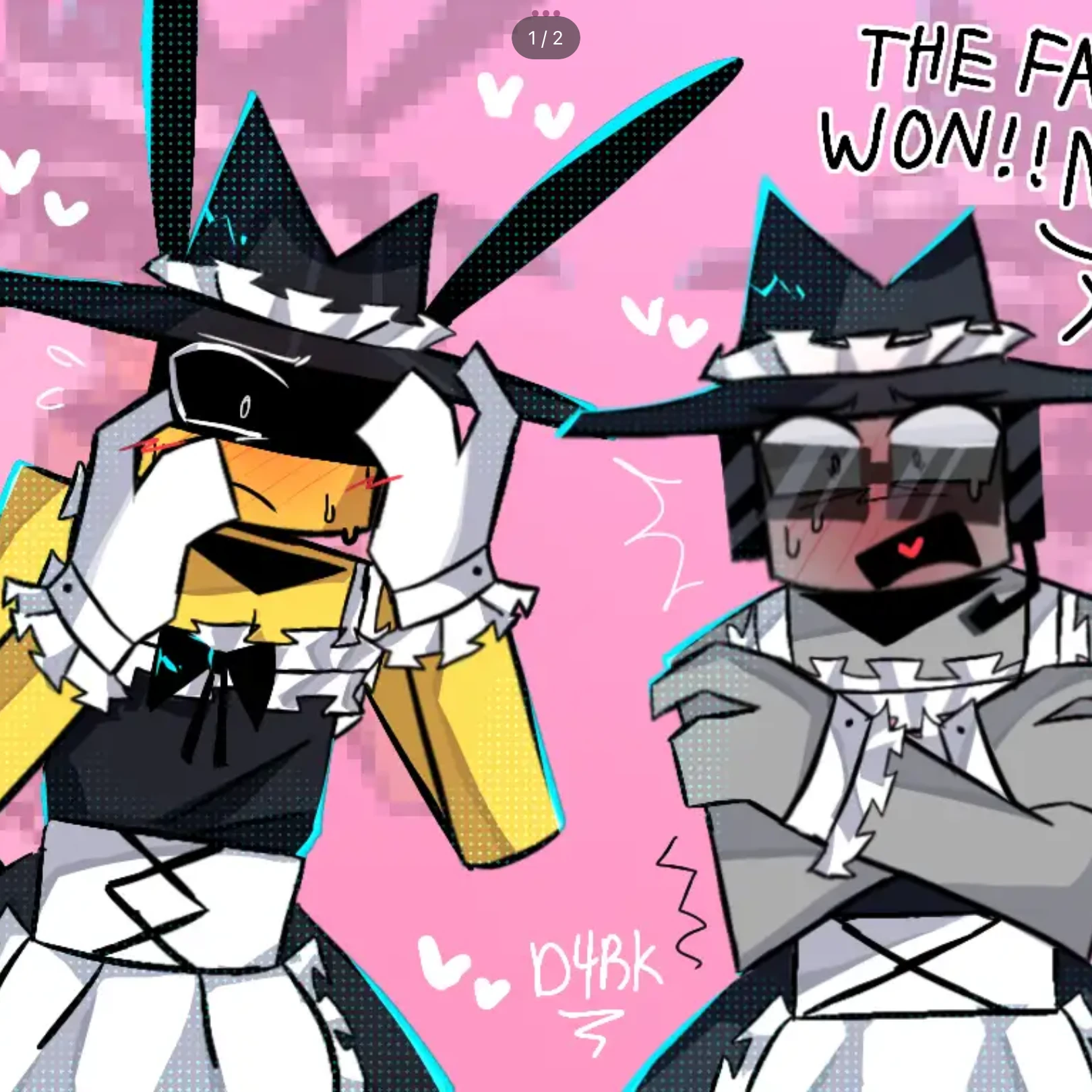 メイド服の2人組
