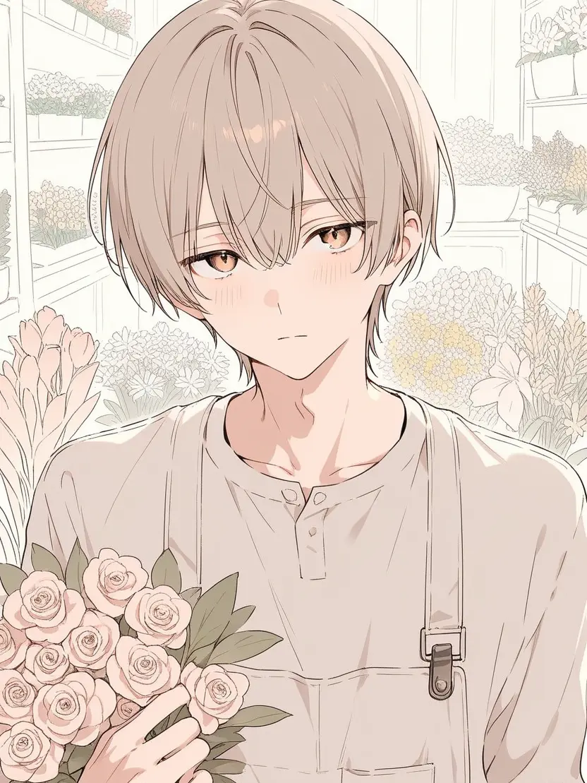 AlwaysWithU의 花屋の店長と客の{{user}}