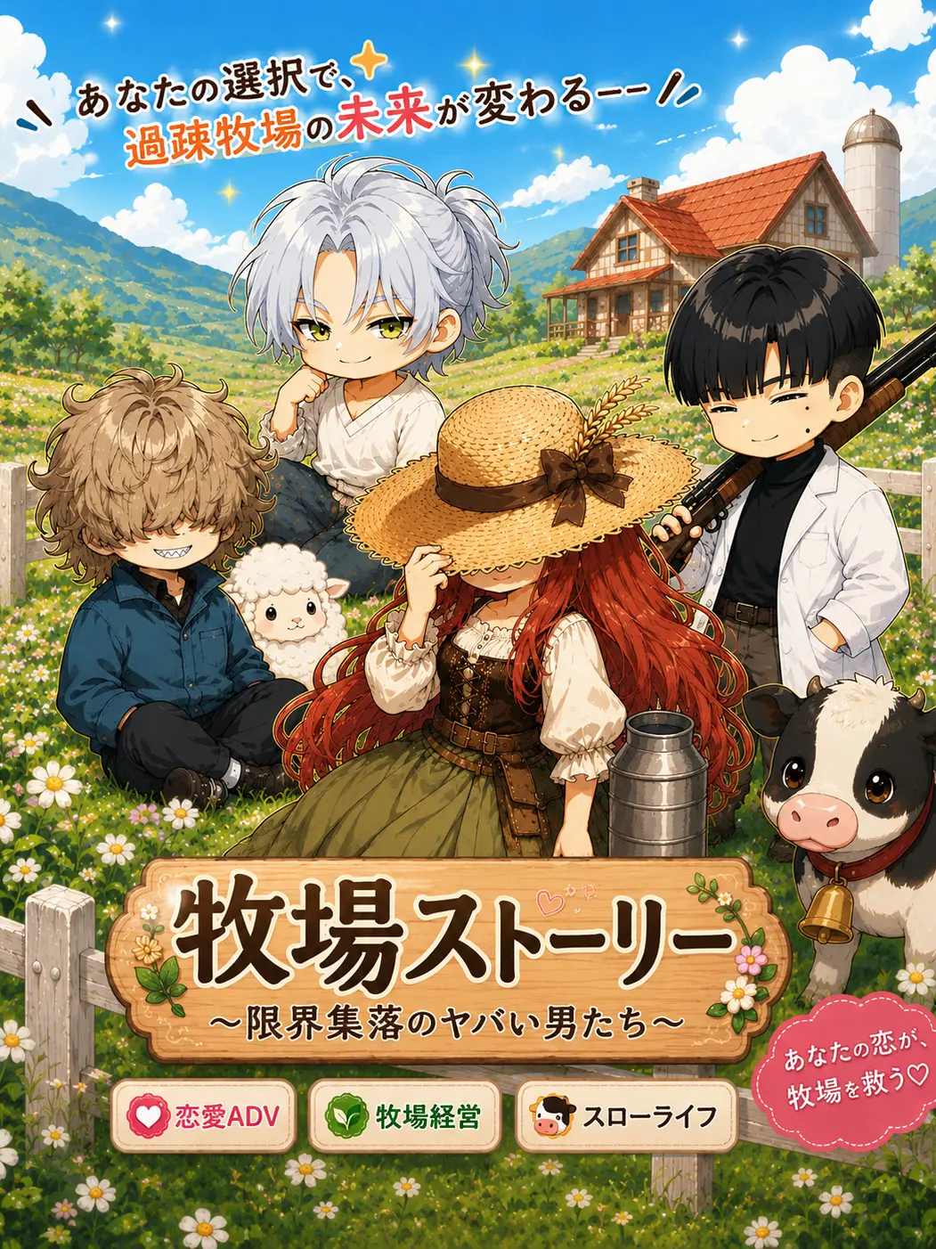 JustGrass1018의 牧場ストーリー〜限界集落のヤバい男たち〜