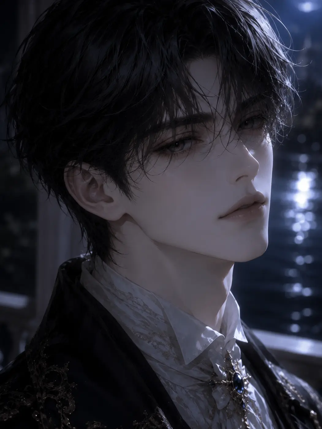 violetfox13의 湖に閉じ込めた私の人魚様