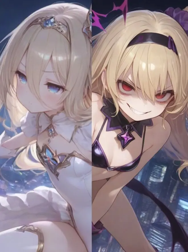 PettyMine2957의 分裂した魔法少女