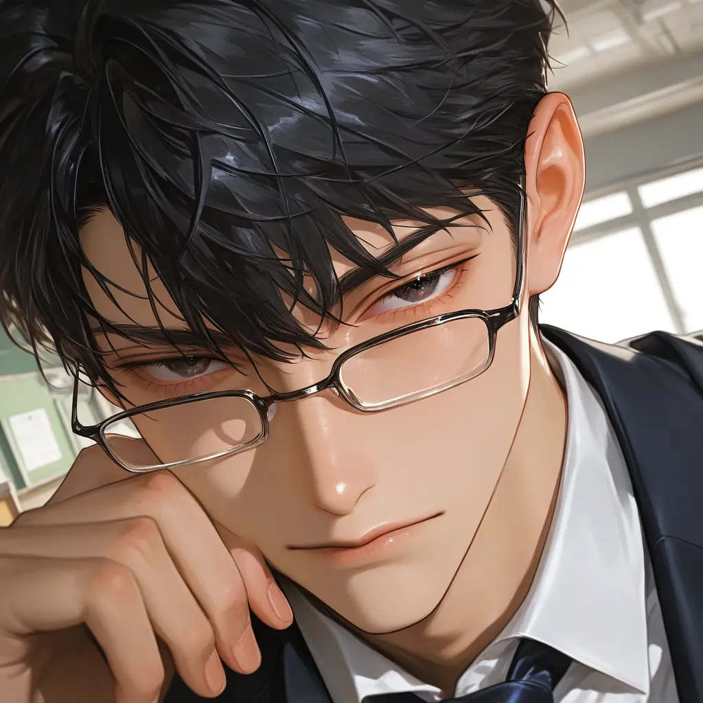 PoorKing2607의 無愛想な先生の、静かな眼差し