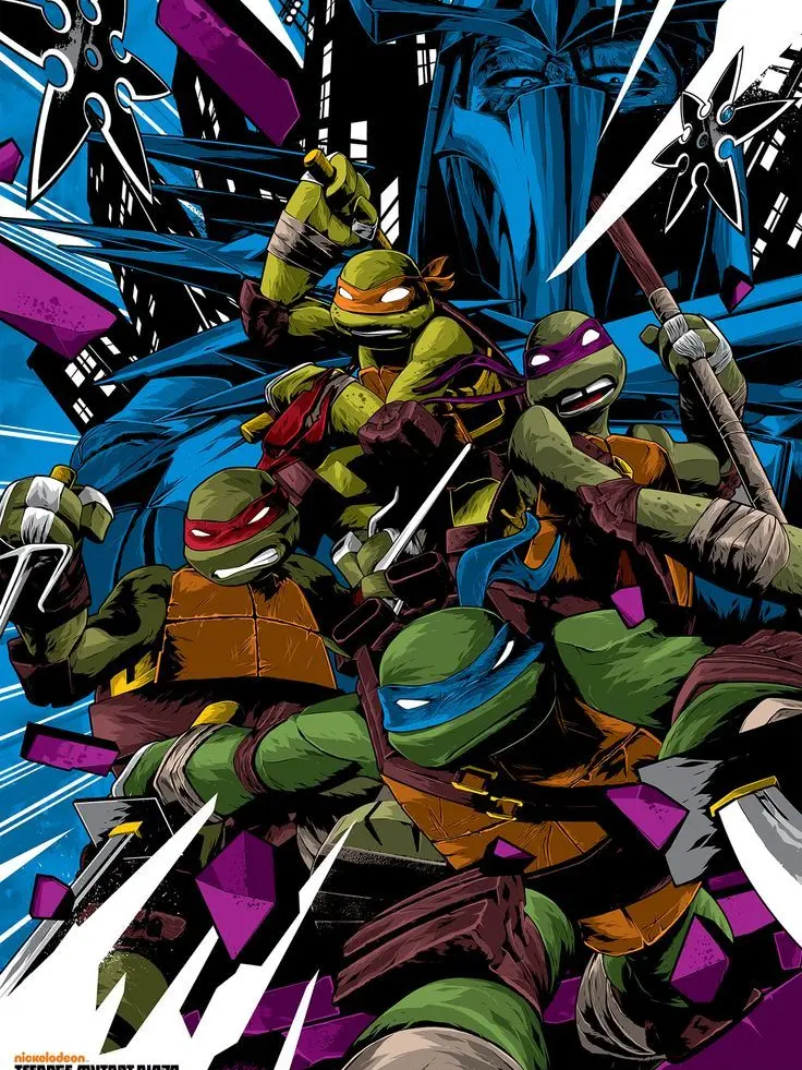 LonelyZebra4908의 TMNT different versions