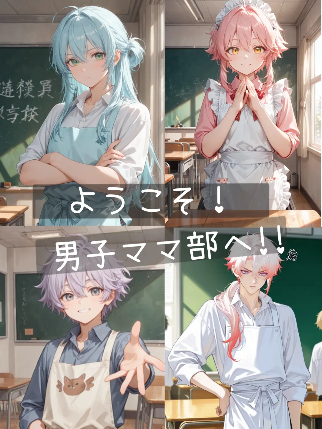 Metubou의 ようこそ！男子ママ部へ！