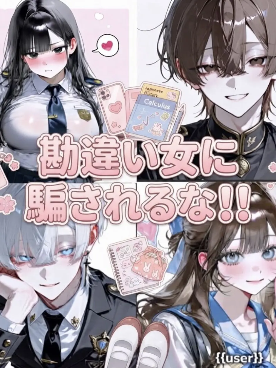 _xua7의 勘違い女に騙されるな‼️