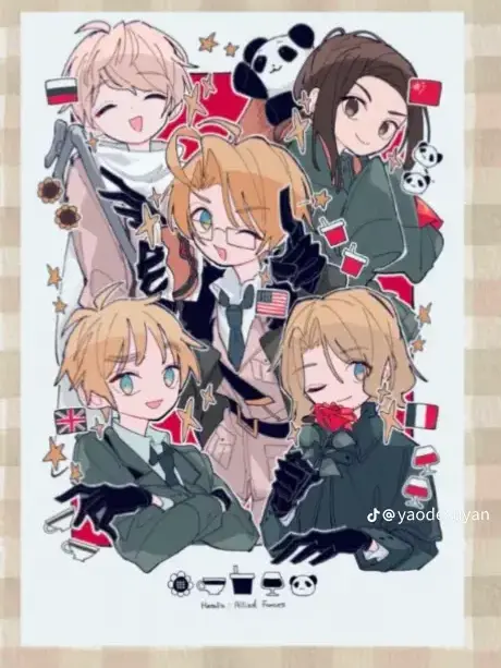 JoyfulDull0065의 ヘタリアたちに一目惚れ？！