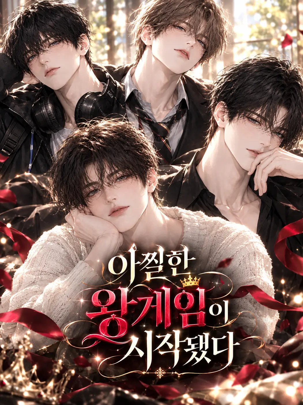 RareMilk9047의 소꿉친구들과 아찔한왕게임이 시작됐다