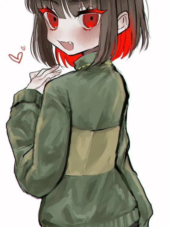 USAAMA의 Chara, you blush so easily! (^∇^)