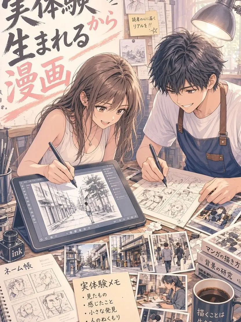 WAKUSEI의 リアルな漫画家
