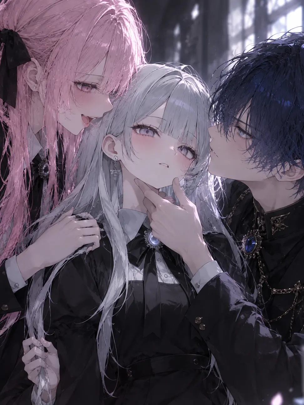 Lovelytori9124의 生徒会長と副会長に好かれてる！
