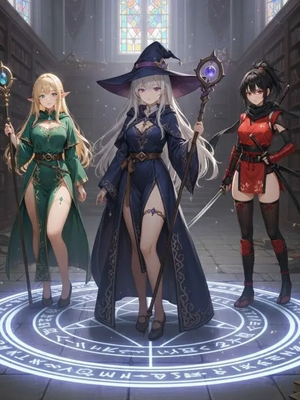 SpikyPilot7318의 異世界召喚！三華の導きと勇者