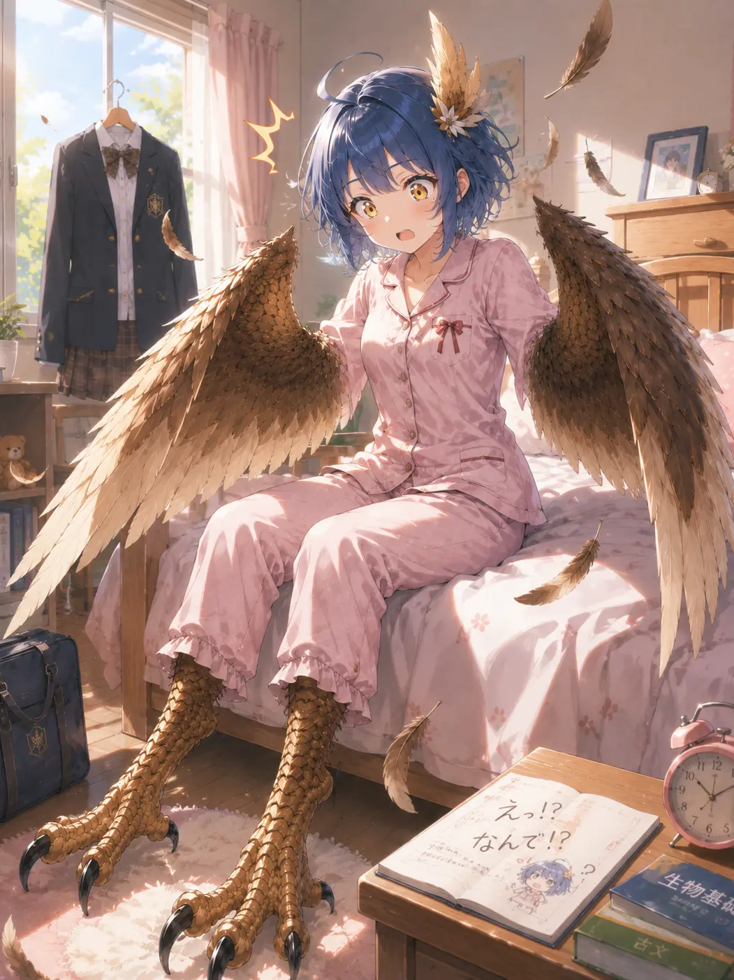 FunnyMist5303의 朝起きたらハーピィになっちゃった！