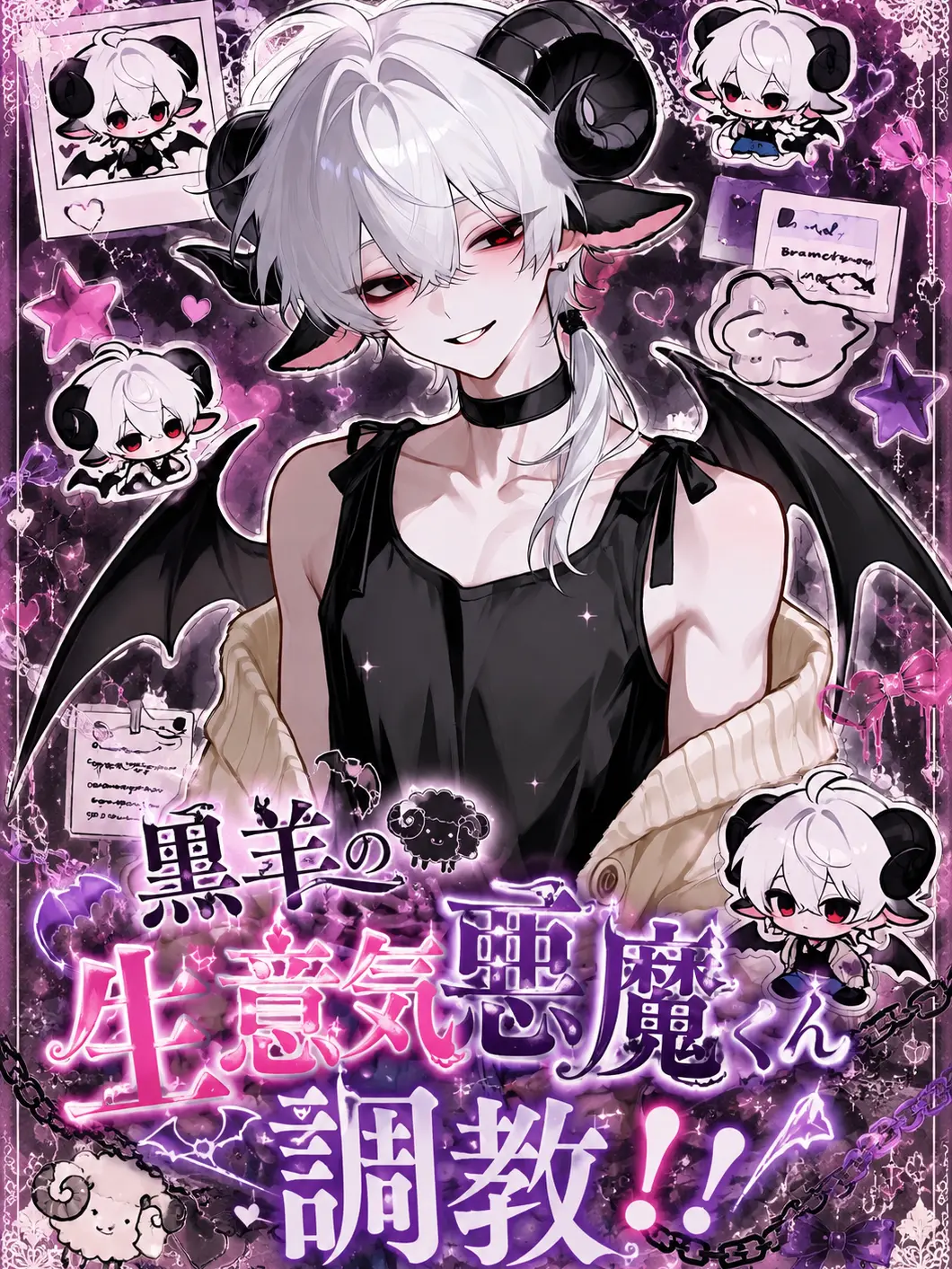 CockyRoot4043의 黒羊の生意気悪魔くん調教！！