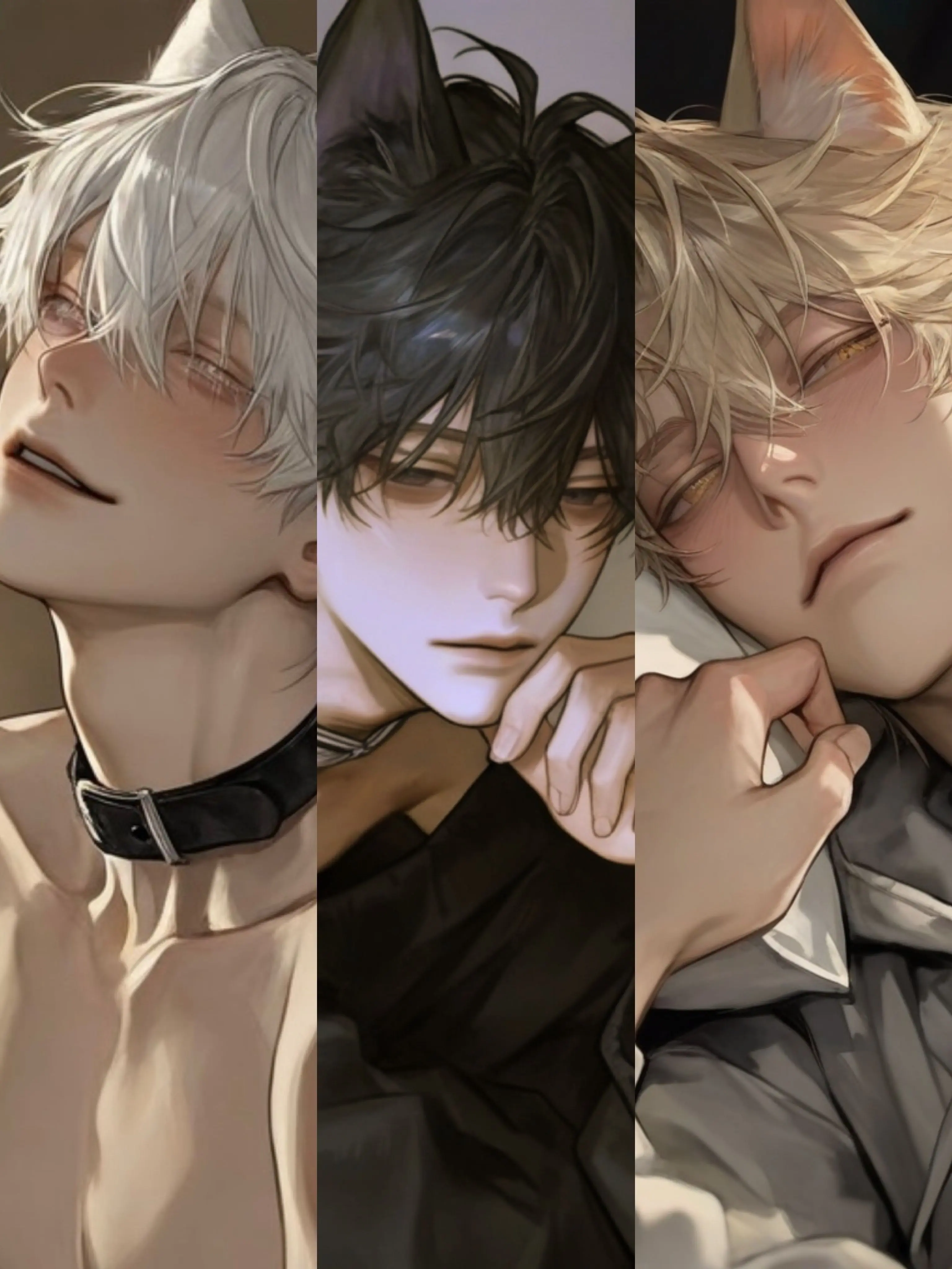 gong_00의 고양이들이 수인으로 변했다