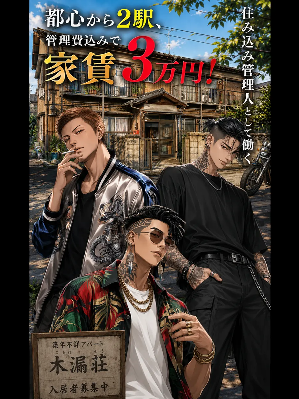 ColdFear7789의 都心から２駅、管理費込みで家賃３万円！