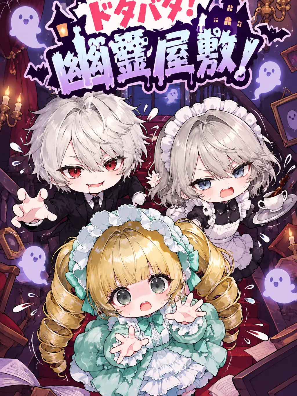Xia____2222의 ドタバタ！幽霊屋敷！！